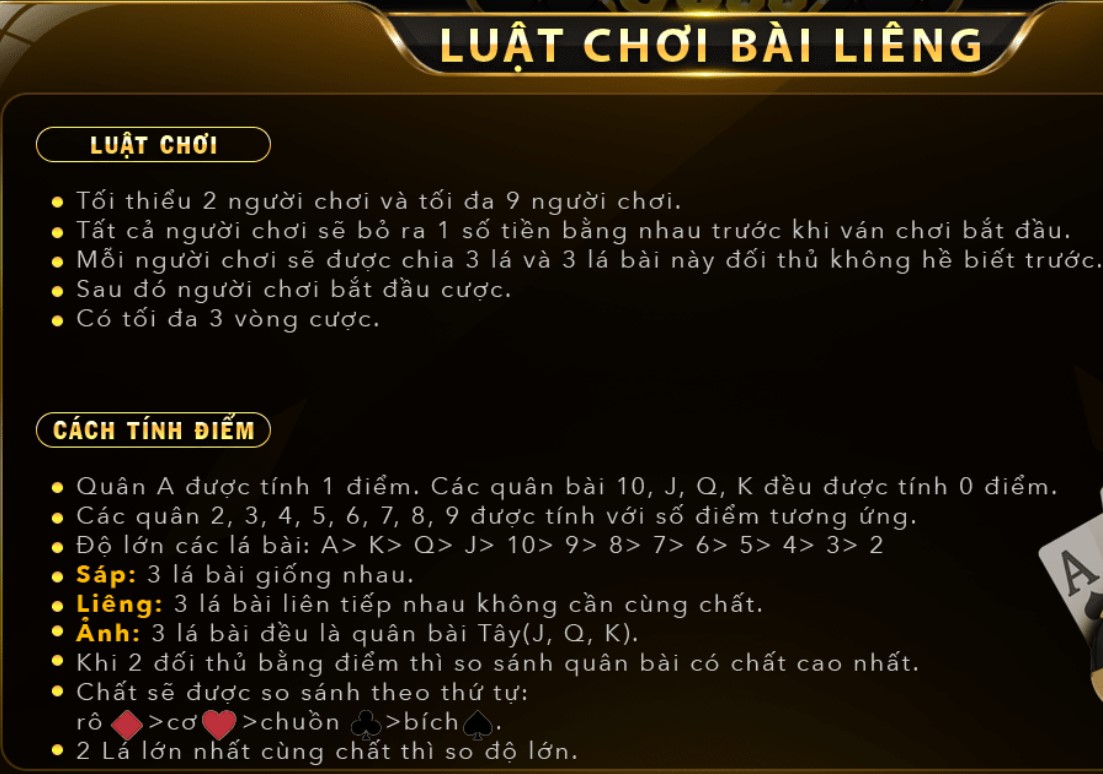 Luật chơi Liêng